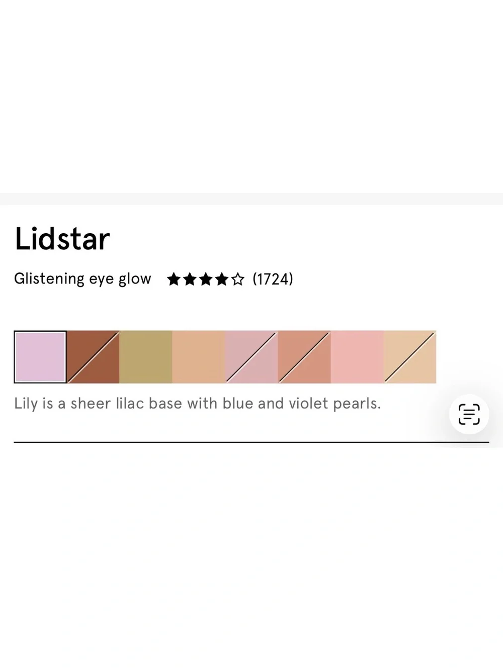 New, Glossier Lily Lidstar Eyeshadow, You Wardrobe Sampler, Pink Pouch & Sample